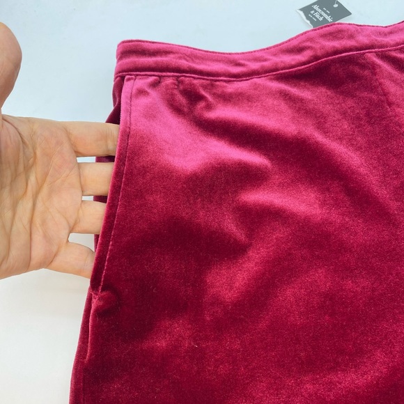 Abercrombie & Fitch Velvet Wide leg Capris - Picture 4 of 10